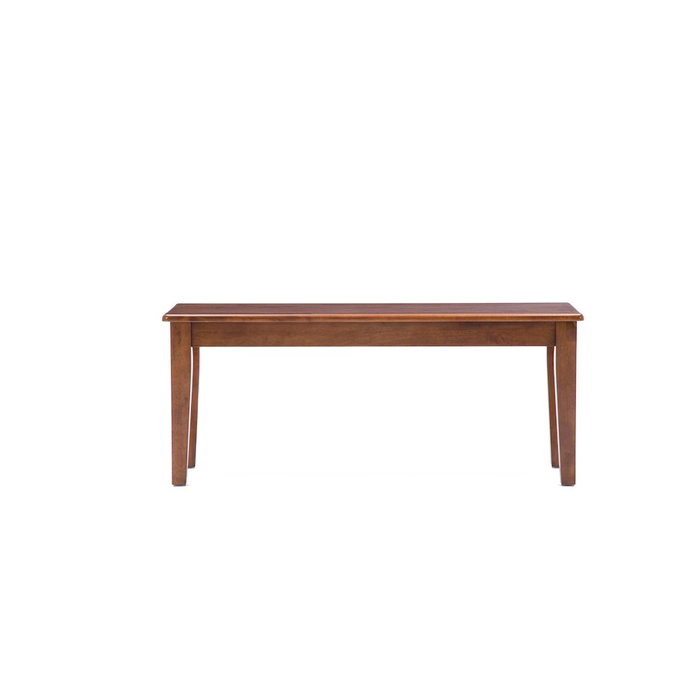 Shaker Dining Bench - Walnut. Picture 2