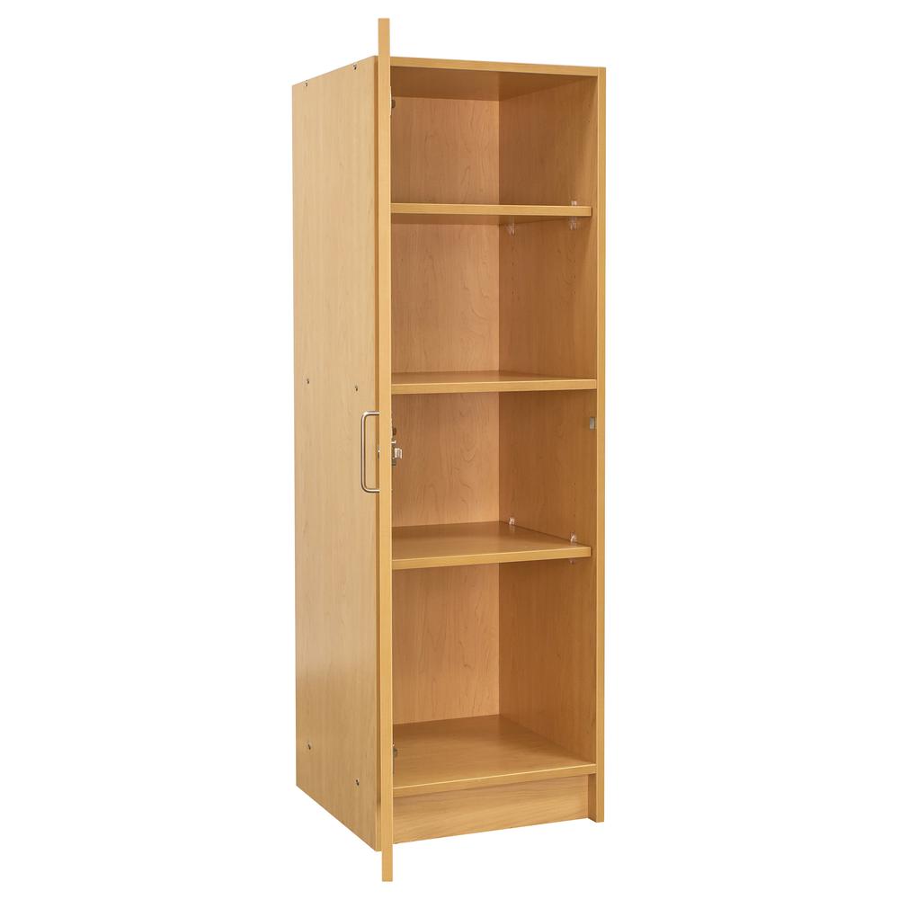 Single-Door Tall Cabinet, Ready-To-Assemble, 19.5W x 20.5D x 59.5H. Picture 3