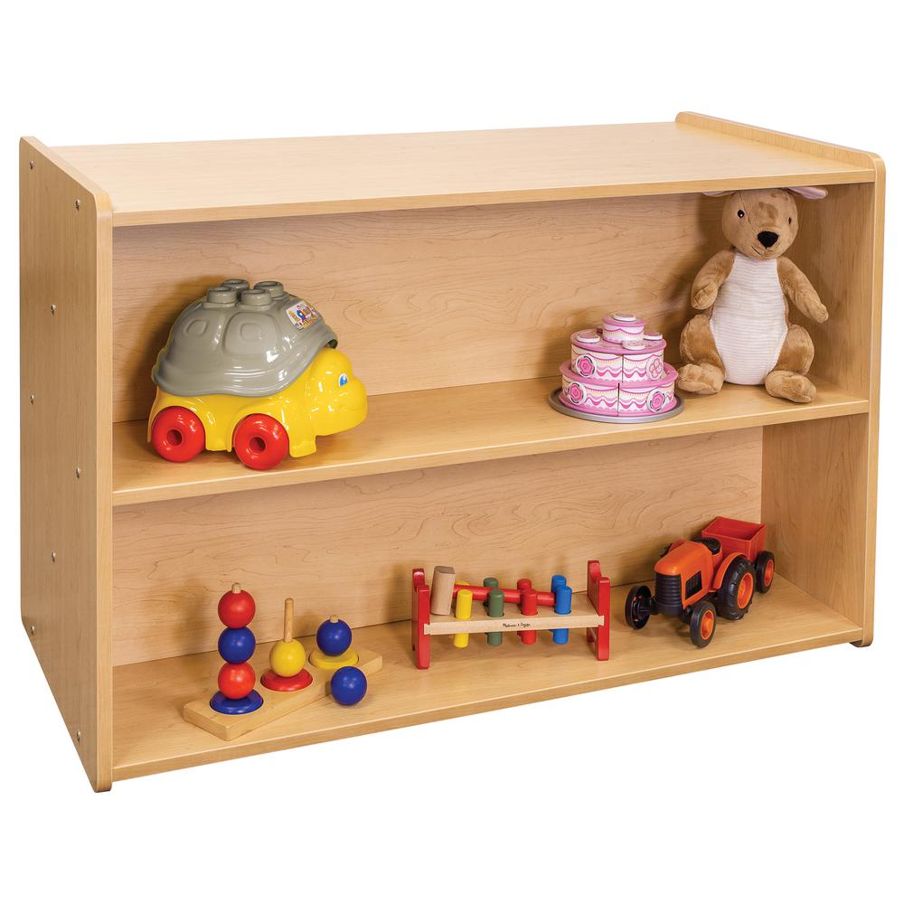Preschool Shelf Storage, Ready-To-Assemble, 46W x 23.5D x 30.5H. Picture 2