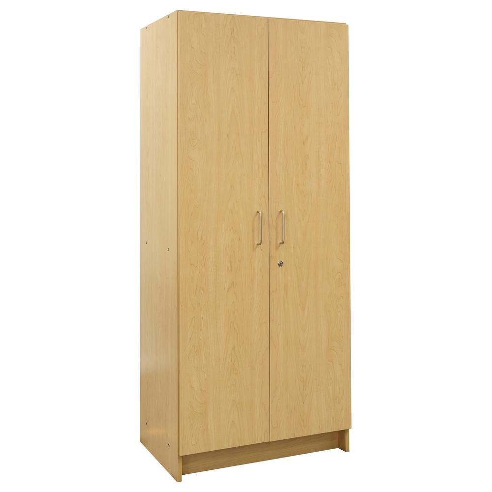 Double-Door Tall Cabinet, Ready-To-Assemble, 30W x 20.5D x 72H. Picture 1