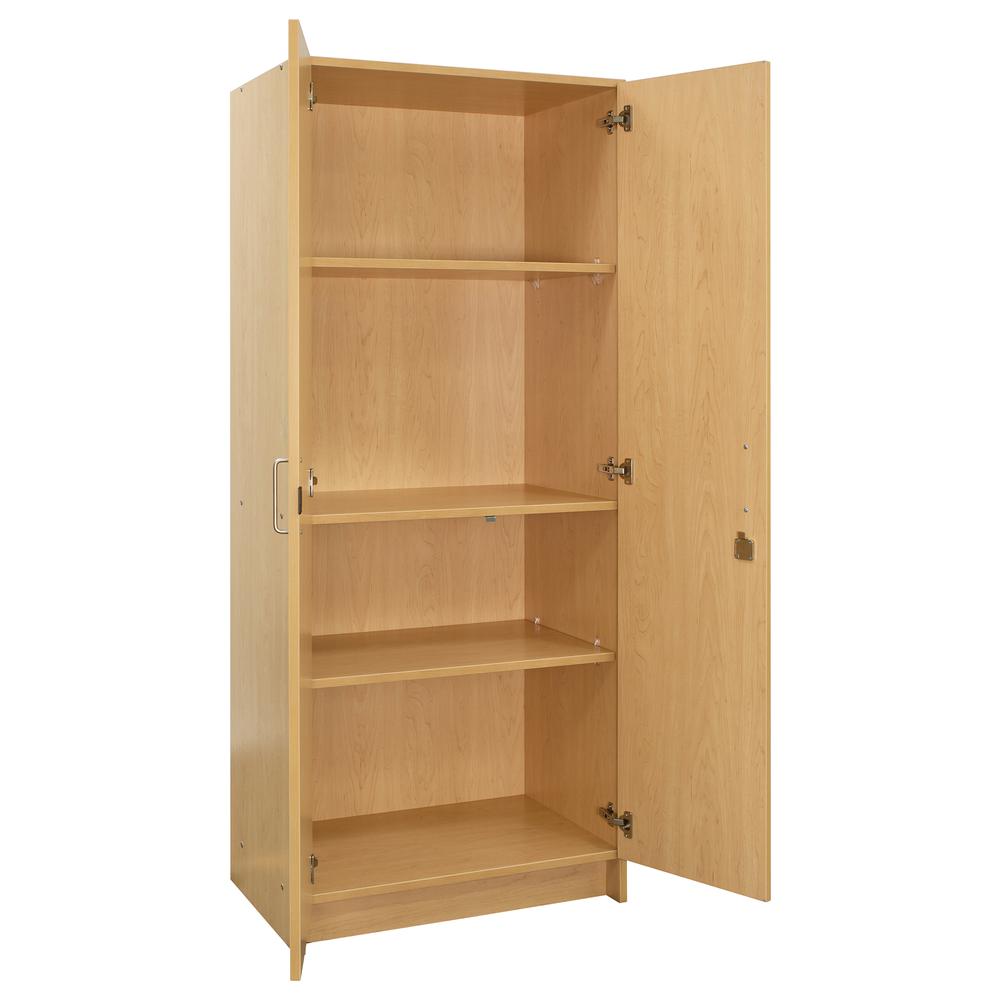 Double-Door Tall Cabinet, Ready-To-Assemble, 30W x 20.5D x 72H. Picture 2