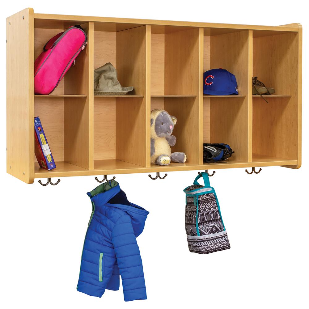 Wall Cubbie Storage, Ready-To-Assemble, 46W x 15D x 26H. Picture 2