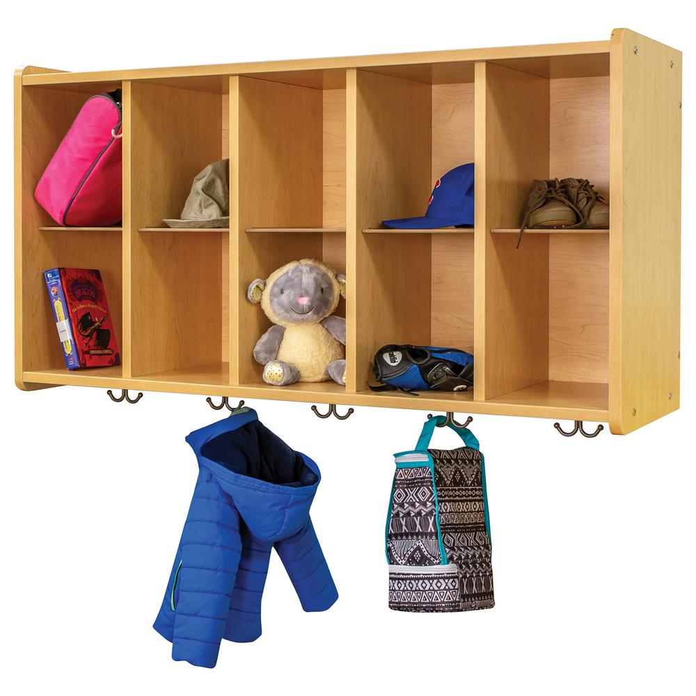 Wall Cubbie Storage, Ready-To-Assemble, 46W x 15D x 26H. Picture 4