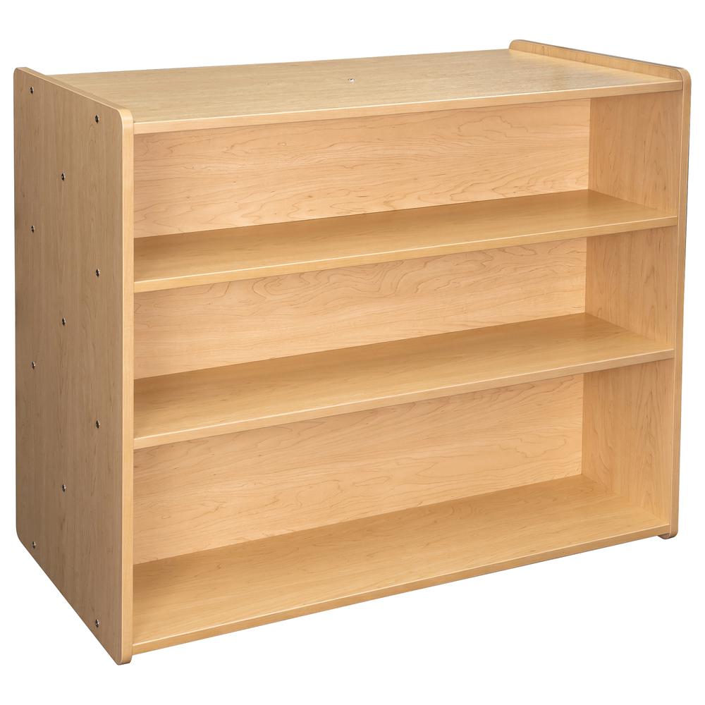 School Age Shelf Storage, Ready-To-Assemble, 46W x 23.5D x 37.5H. Picture 1