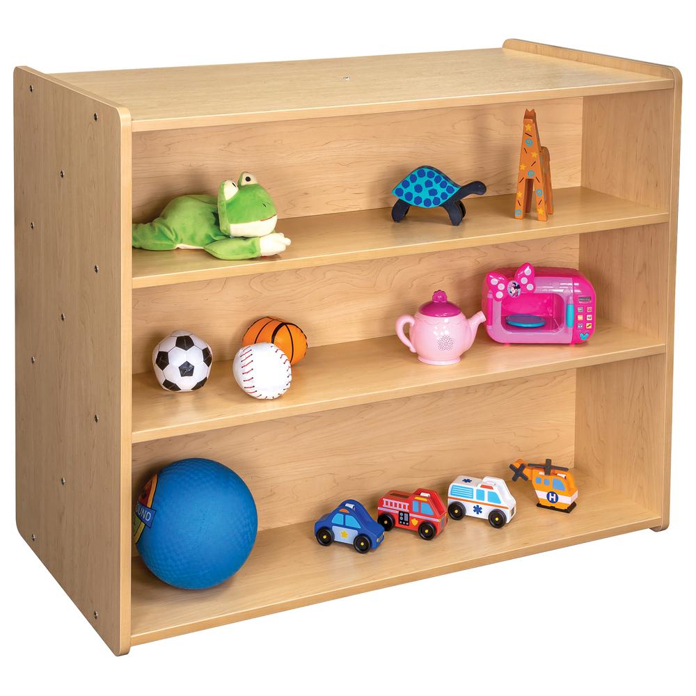 School Age Shelf Storage, Ready-To-Assemble, 46W x 23.5D x 37.5H. Picture 2