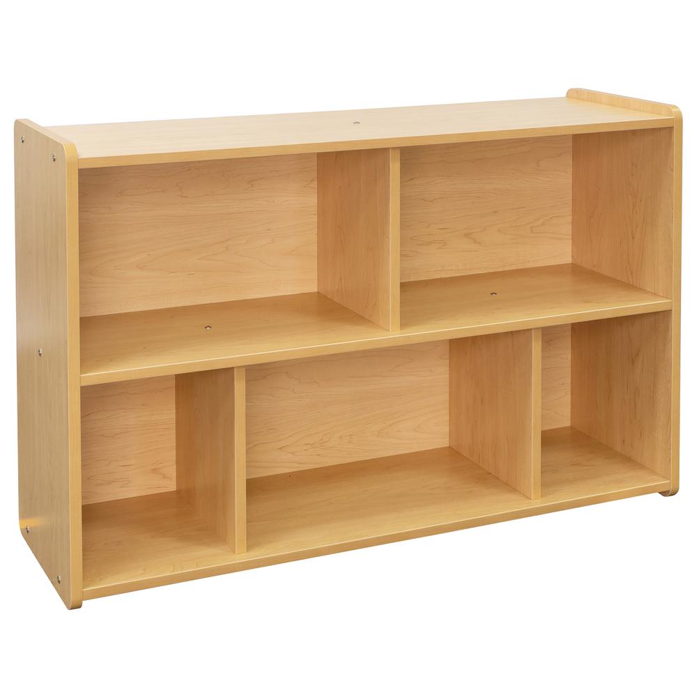 Preschool Compartment Storage, Ready-To-Assemble, 46W x 15D x 30.5H. Picture 1