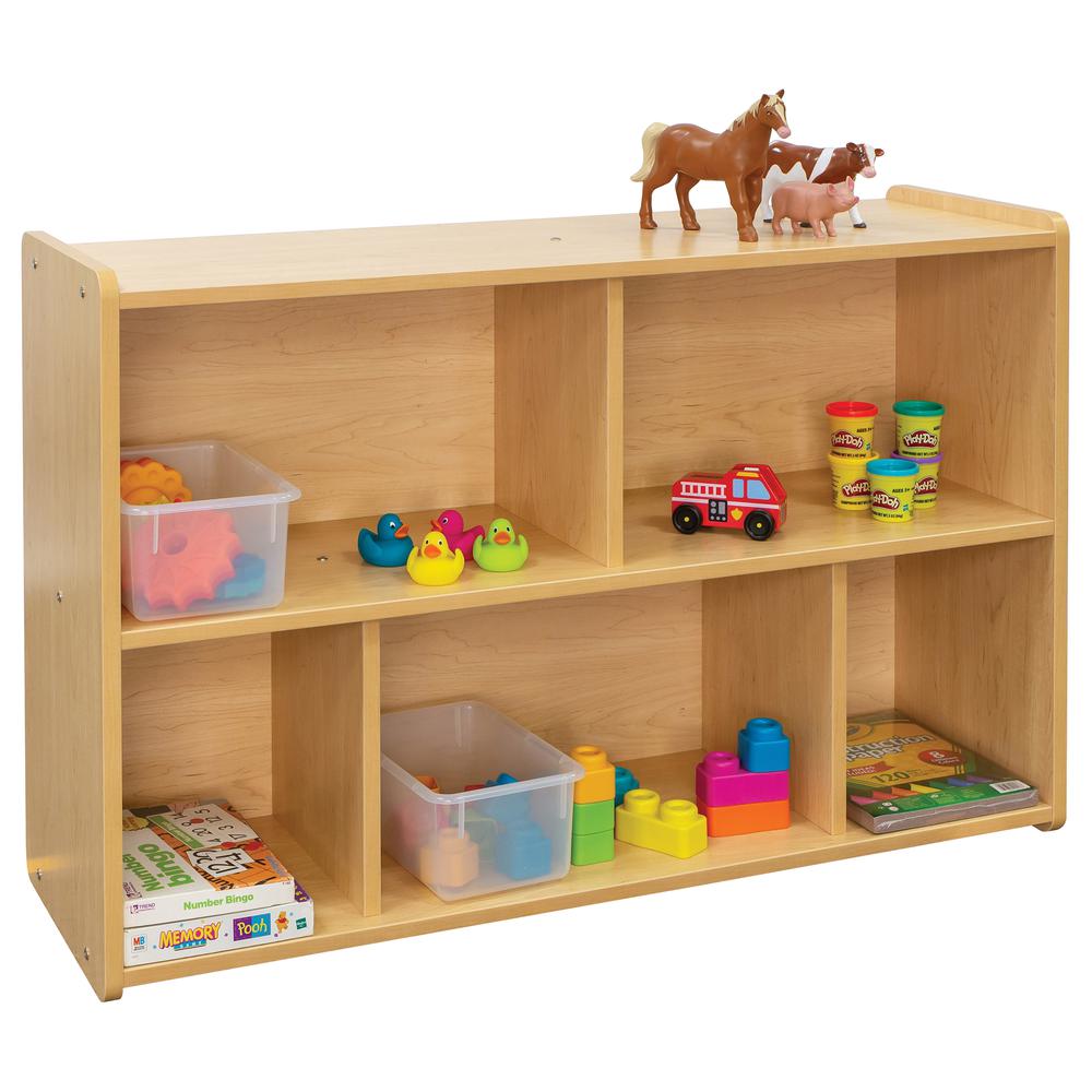 Preschool Compartment Storage, Ready-To-Assemble, 46W x 15D x 30.5H. Picture 2