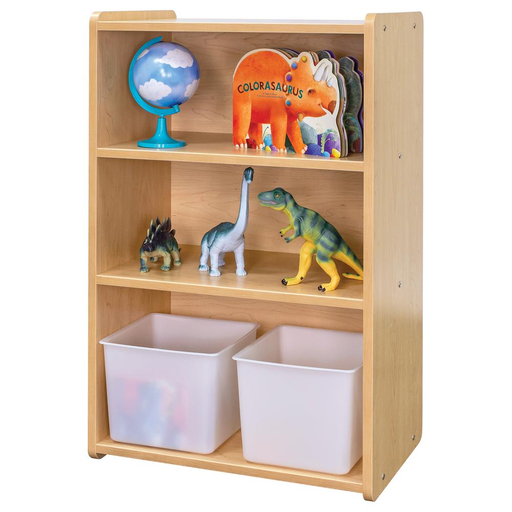 School Age Shelf Storage, Ready-To-Assemble, 24W x 15D x 37.5H. Picture 5
