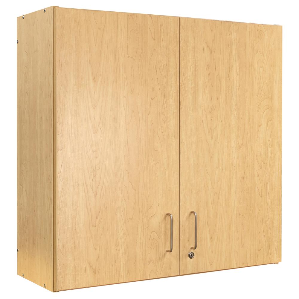 4-Compartment Wall Cabinet, Ready-To-Assemble, 37W x 14.5D x 36.5H. Picture 1