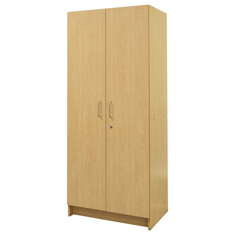 Double-Door Tall Cabinet, Assembled, 30W x 20.5D x 72H. Picture 5