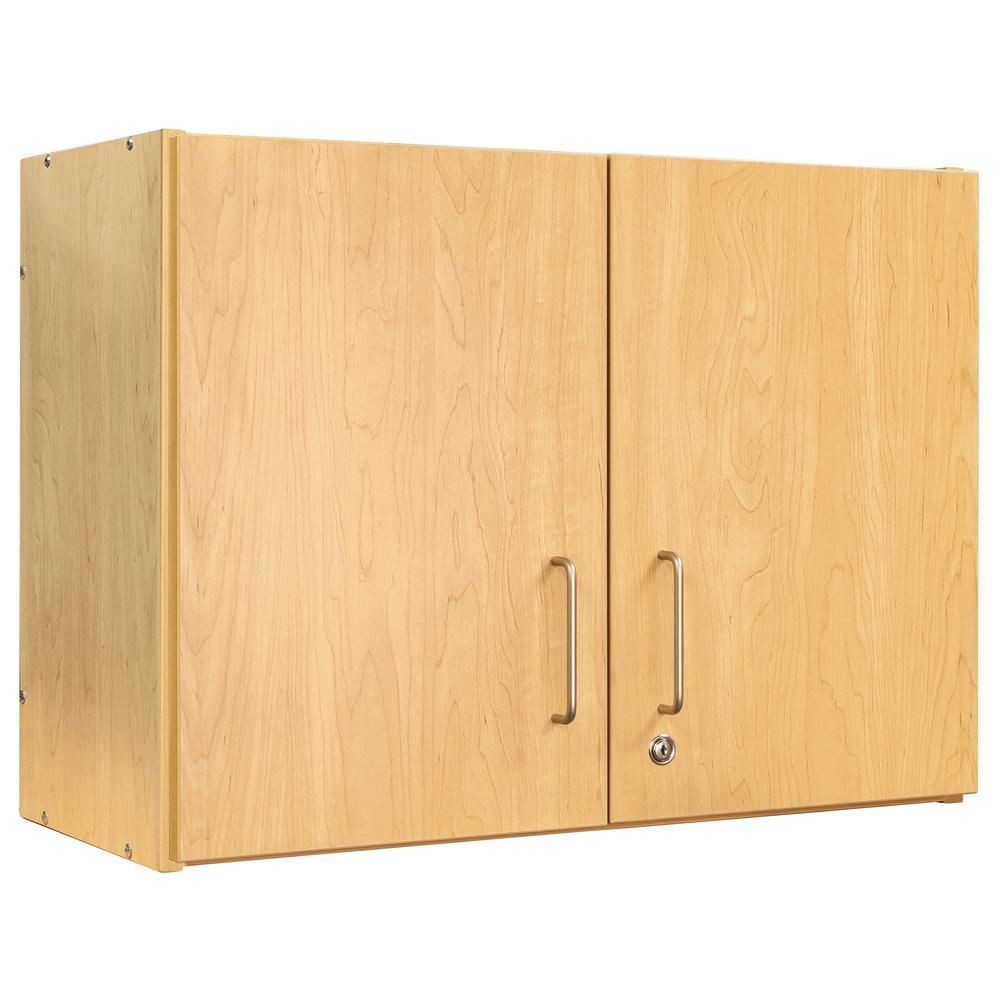2-Level Wall Cabinet, Assembled, 30W x 14.5D x 22.5H. Picture 1