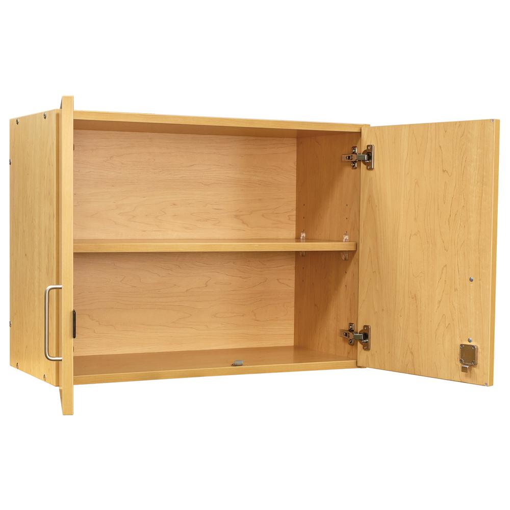 2-Level Wall Cabinet, Assembled, 30W x 14.5D x 22.5H. Picture 2