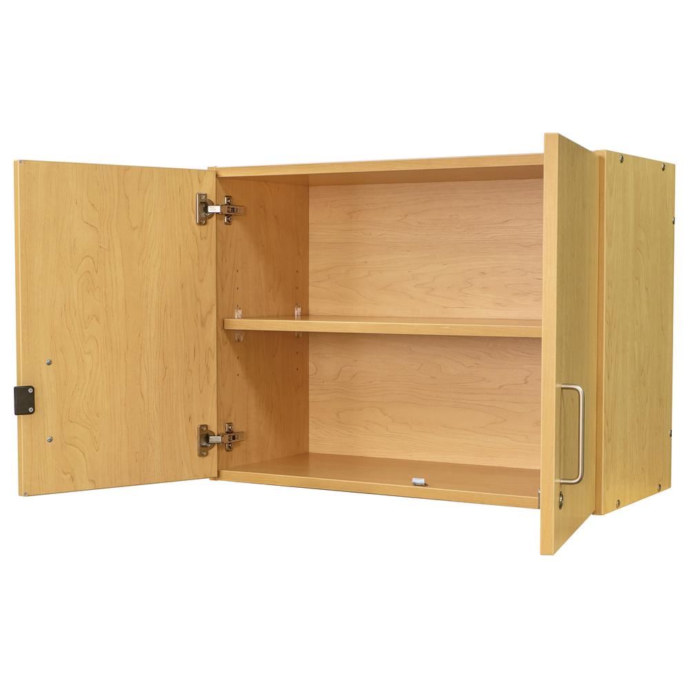 2-Level Wall Cabinet, Assembled, 30W x 14.5D x 22.5H. Picture 5