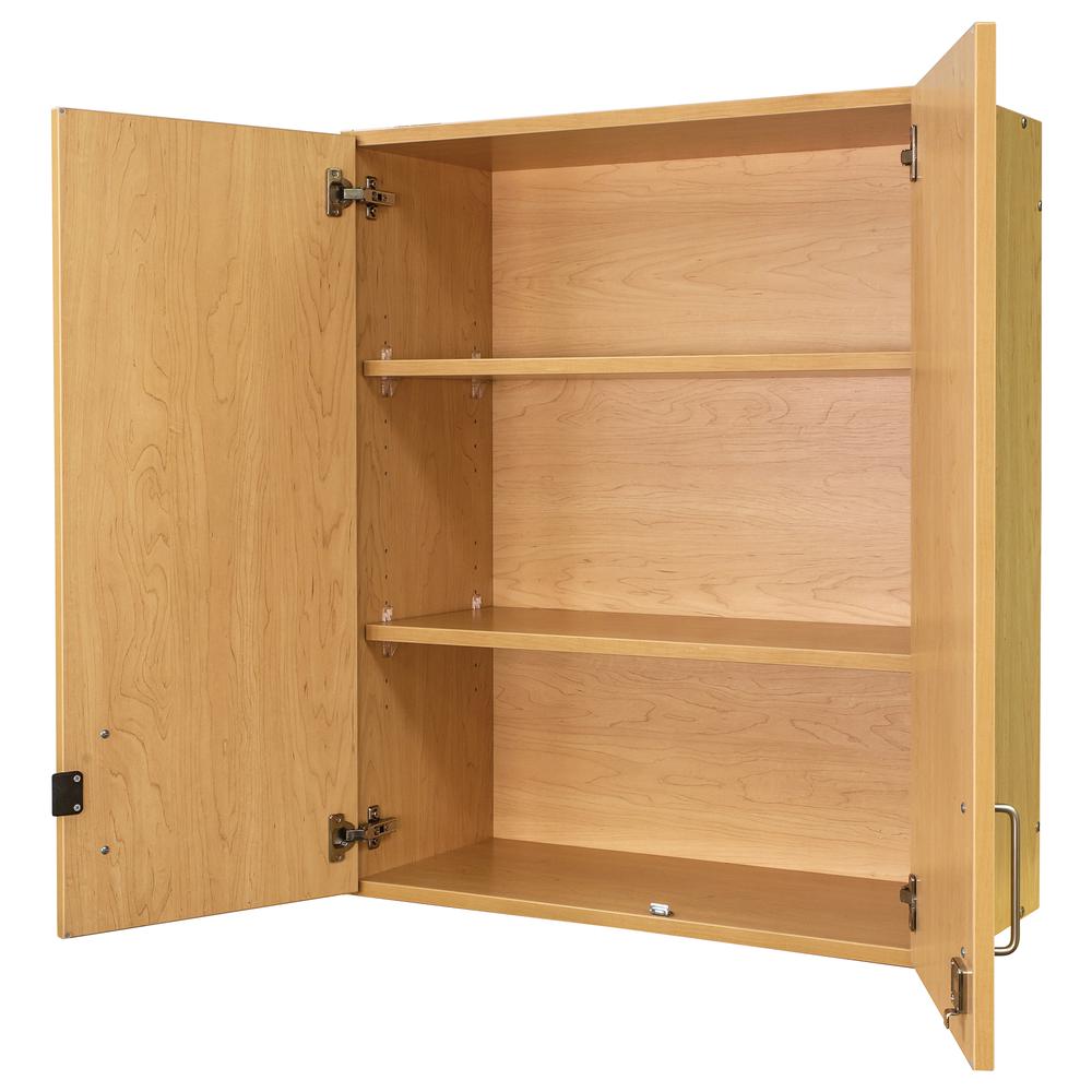 3-Level Wall Cabinet, Assembled, 30W x 14.5D x 36.5H. Picture 5