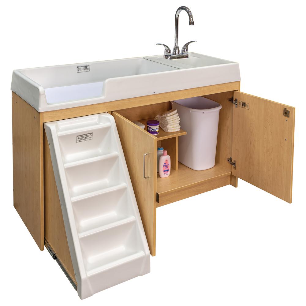 Toddler Walkup Changing Table - 47W x 23.5D x 37.5H. Picture 3