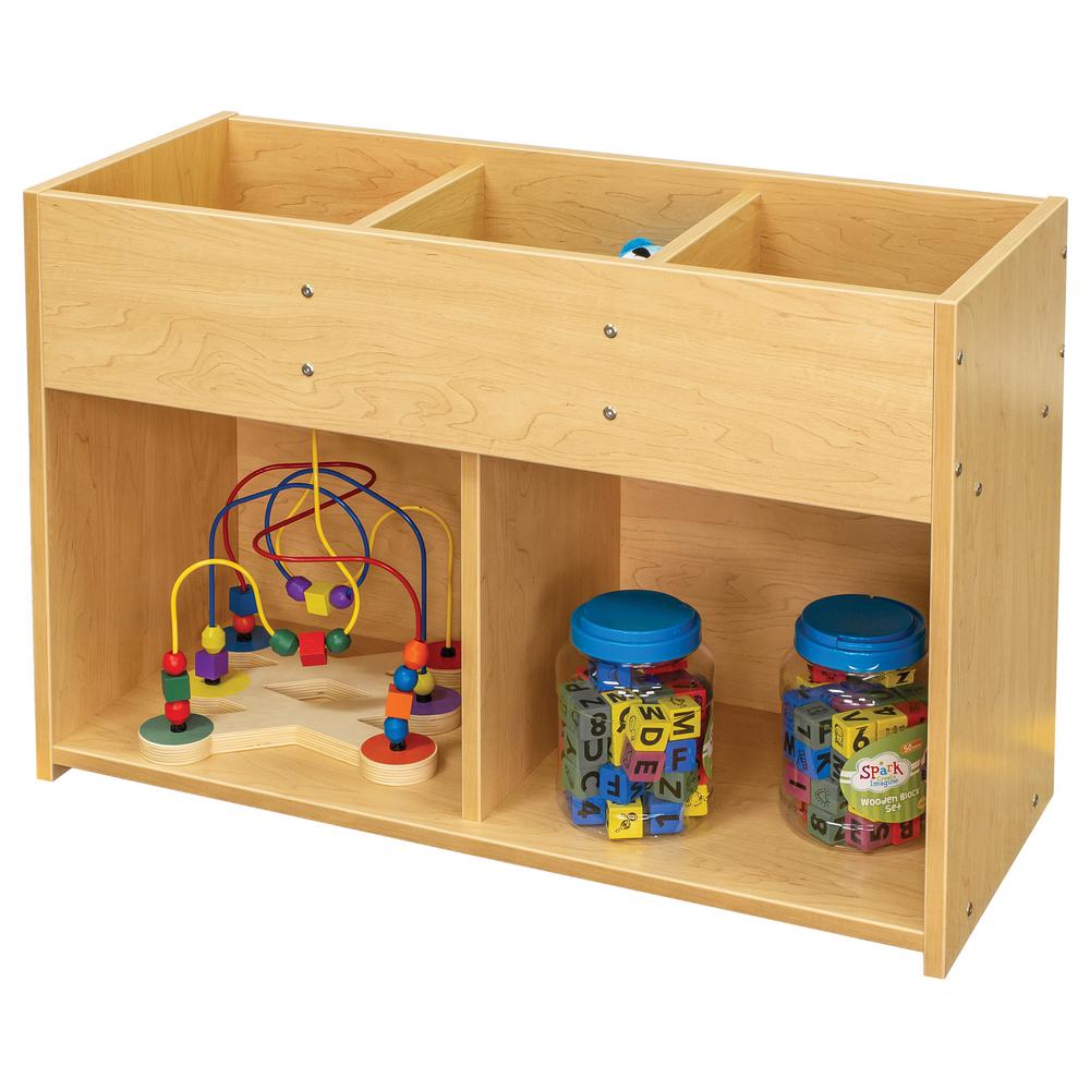 Book/Toy Storage, Assembled, 36W x 14D x 24H. Picture 4