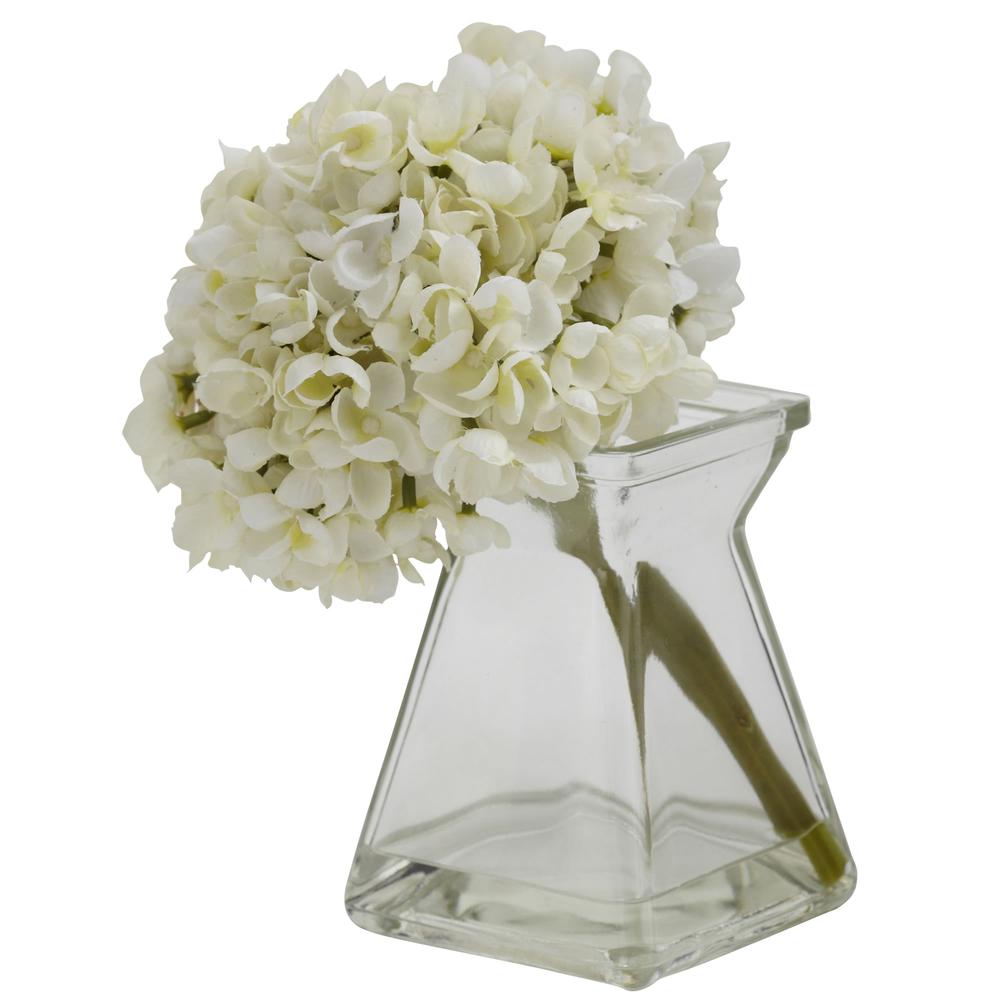Hydrangea with Vase (Set of 3). Picture 2