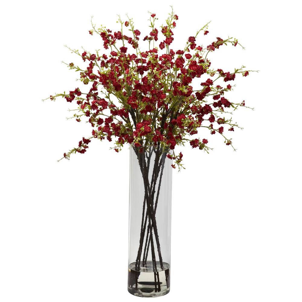 Giant Cherry Blossom Arrangement, Red. Picture 1