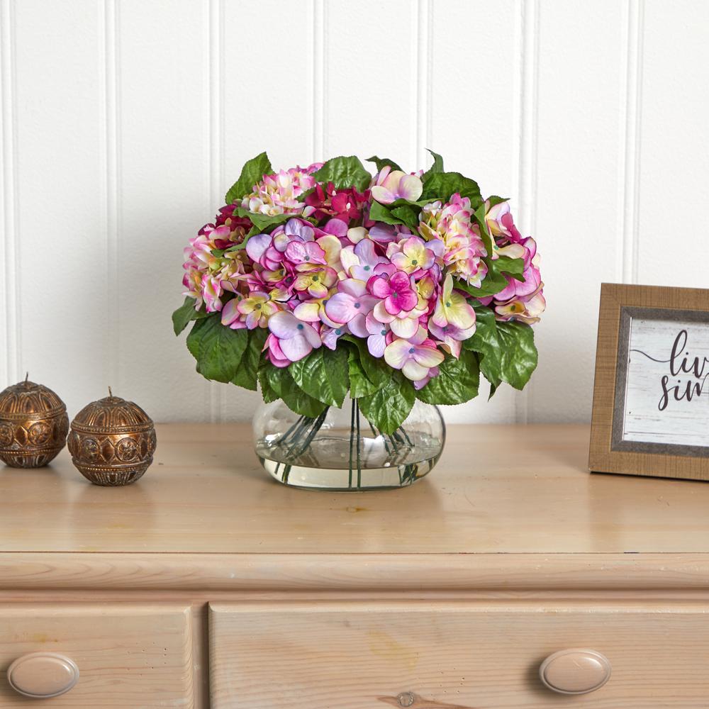 Hydrangea with Large Vase, Beauty. Picture 2