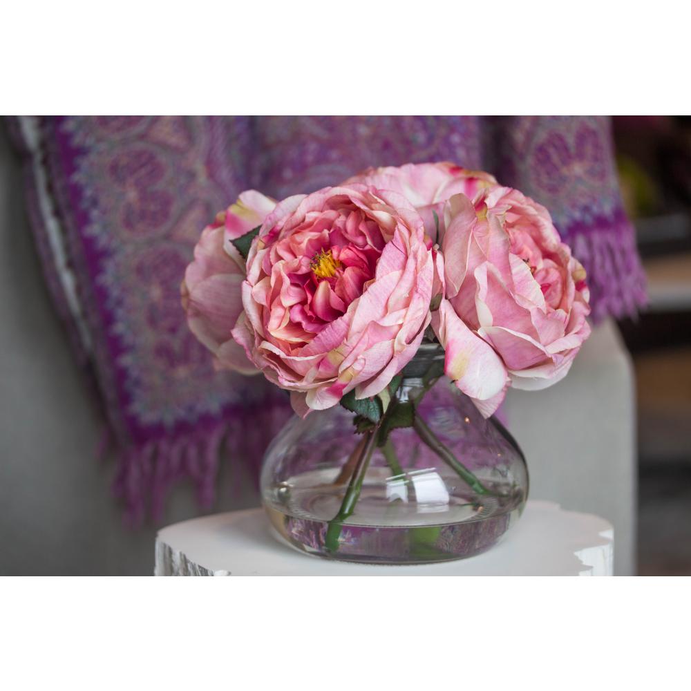 Fancy Rose with Vase, Pink. Picture 6