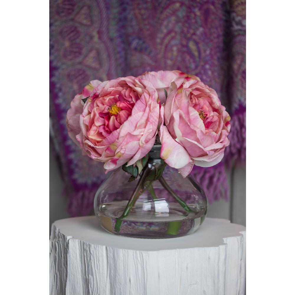Fancy Rose with Vase, Pink. Picture 8