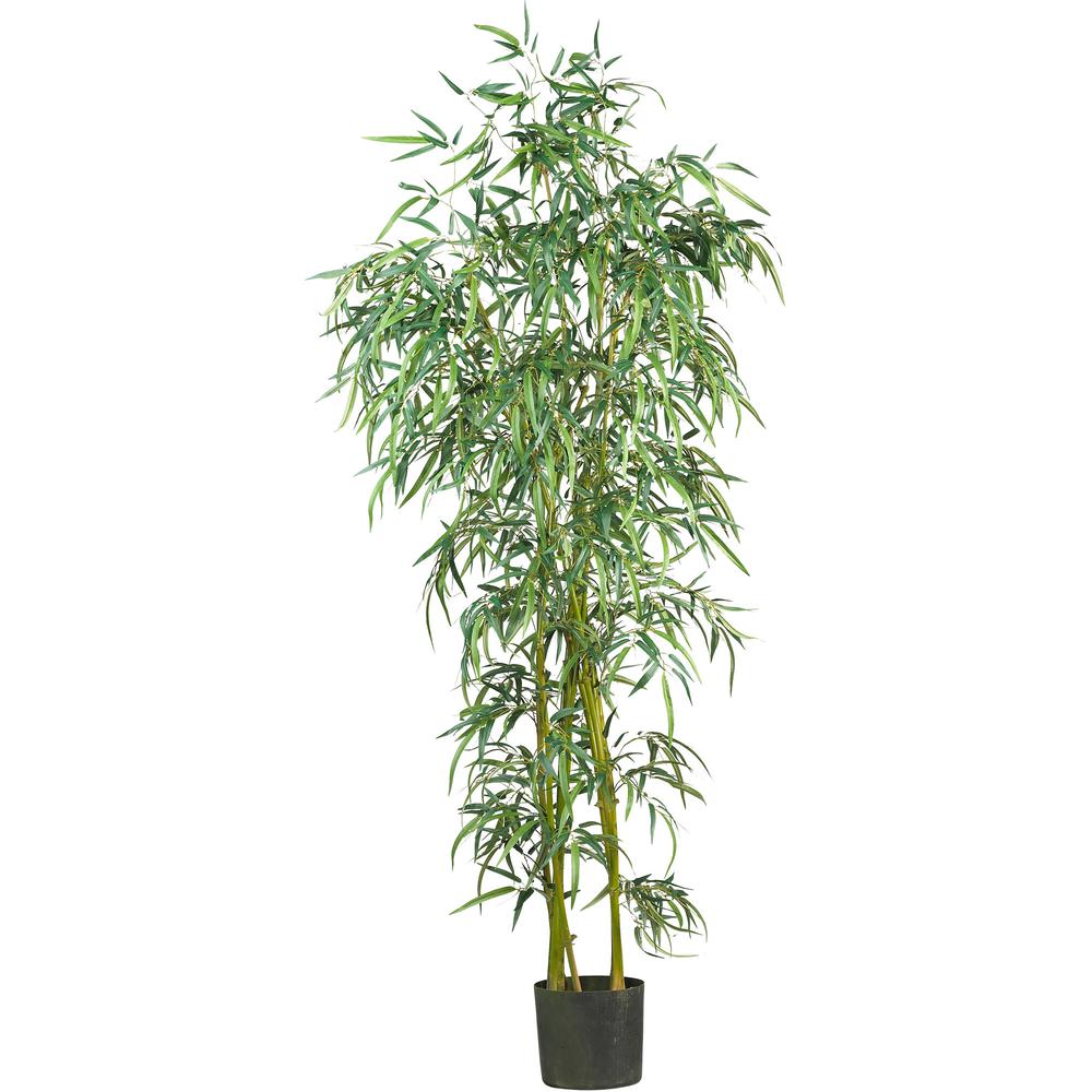 6ft. Fancy Style Slim Bamboo Silk Tree. Picture 1