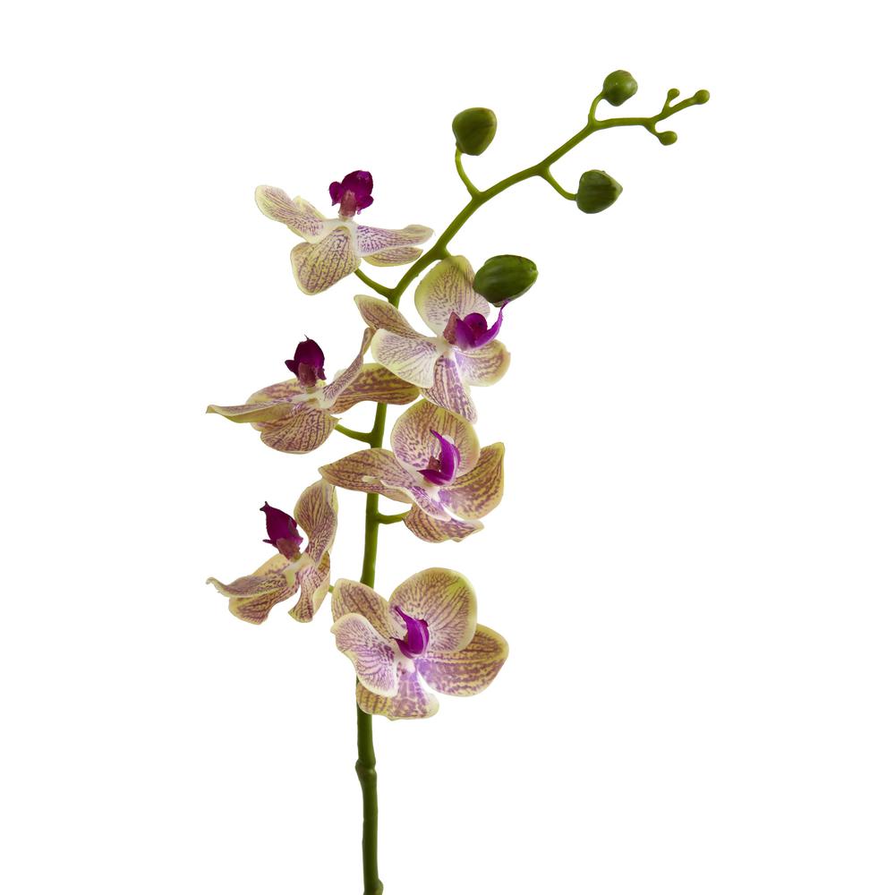 29in. Phalaenopsis Orchid Artificial Flower (Set of 4). Picture 2