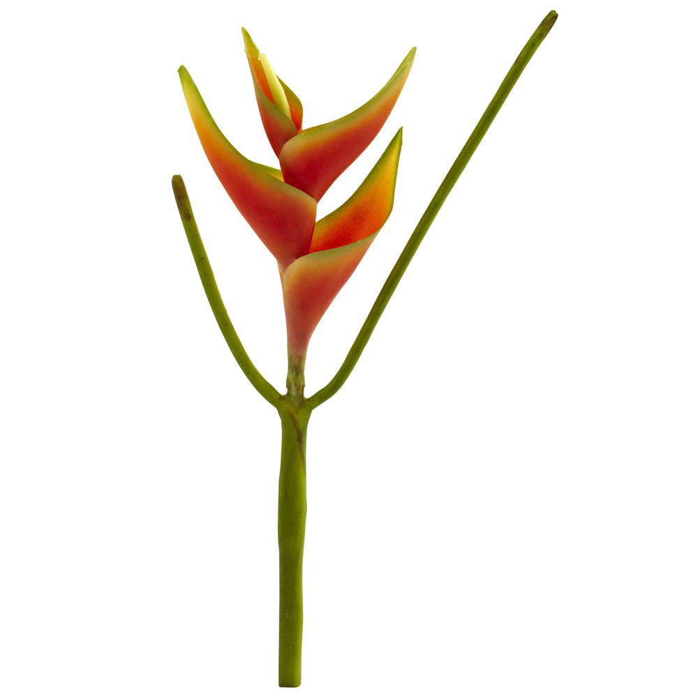 14in. Mini Heliconia Artificial Flower (Set of 6). Picture 1