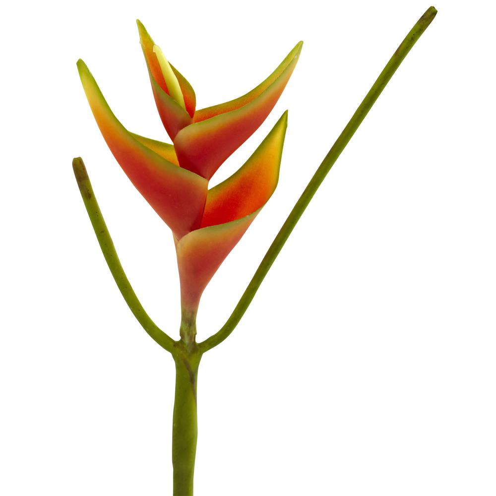14in. Mini Heliconia Artificial Flower (Set of 6). Picture 2