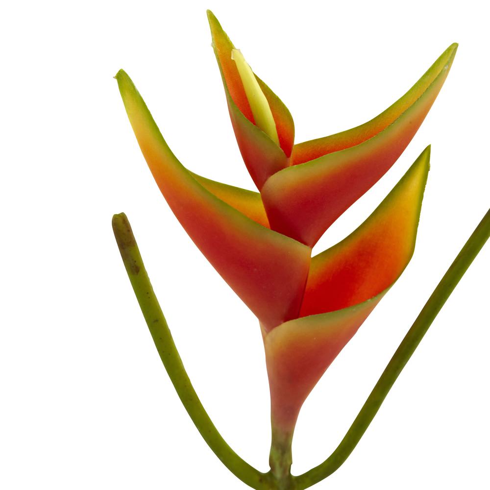 14in. Mini Heliconia Artificial Flower (Set of 6). Picture 3