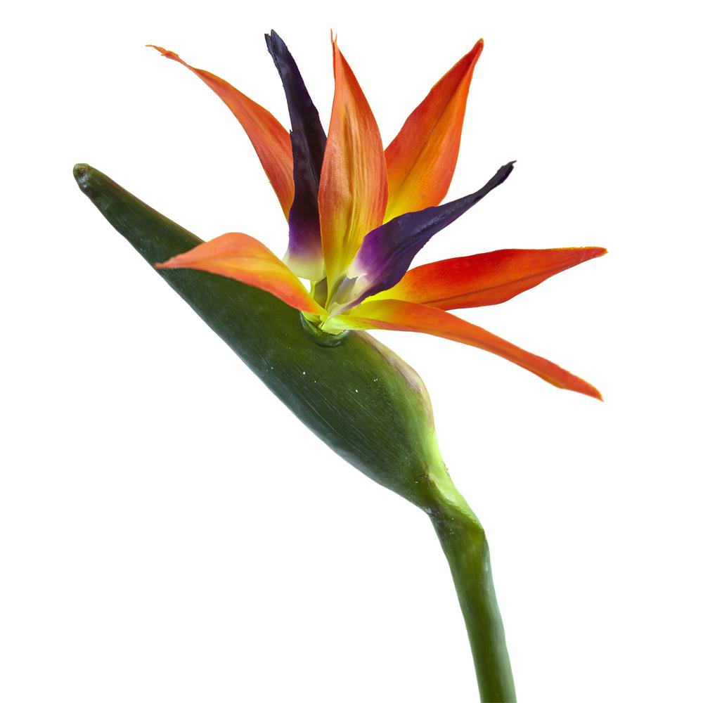 35in. Bird of Paradise Artificial Flower (Set of 4). Picture 3