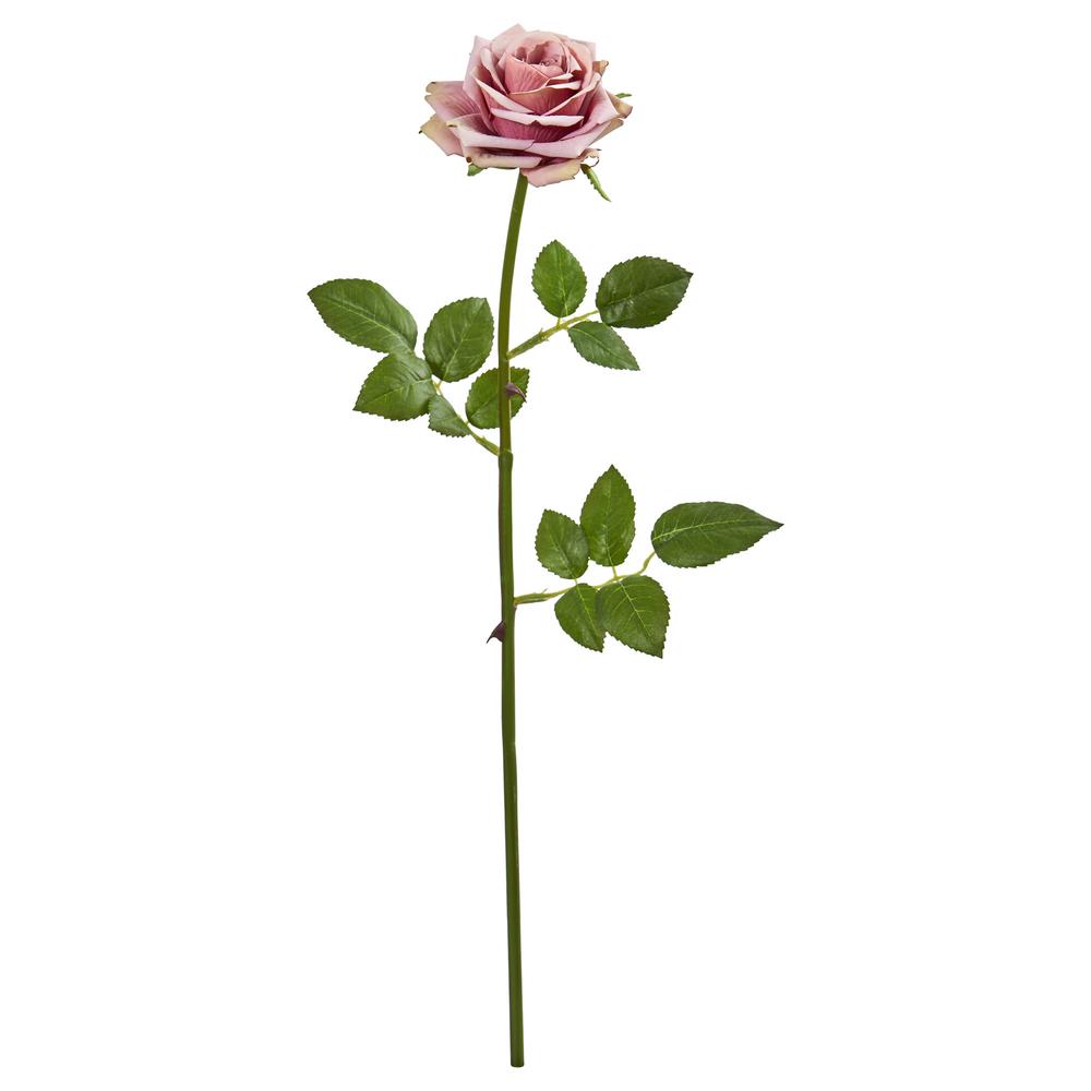 19in. Rose Spray Artificial Flower (Set of 12). Picture 1