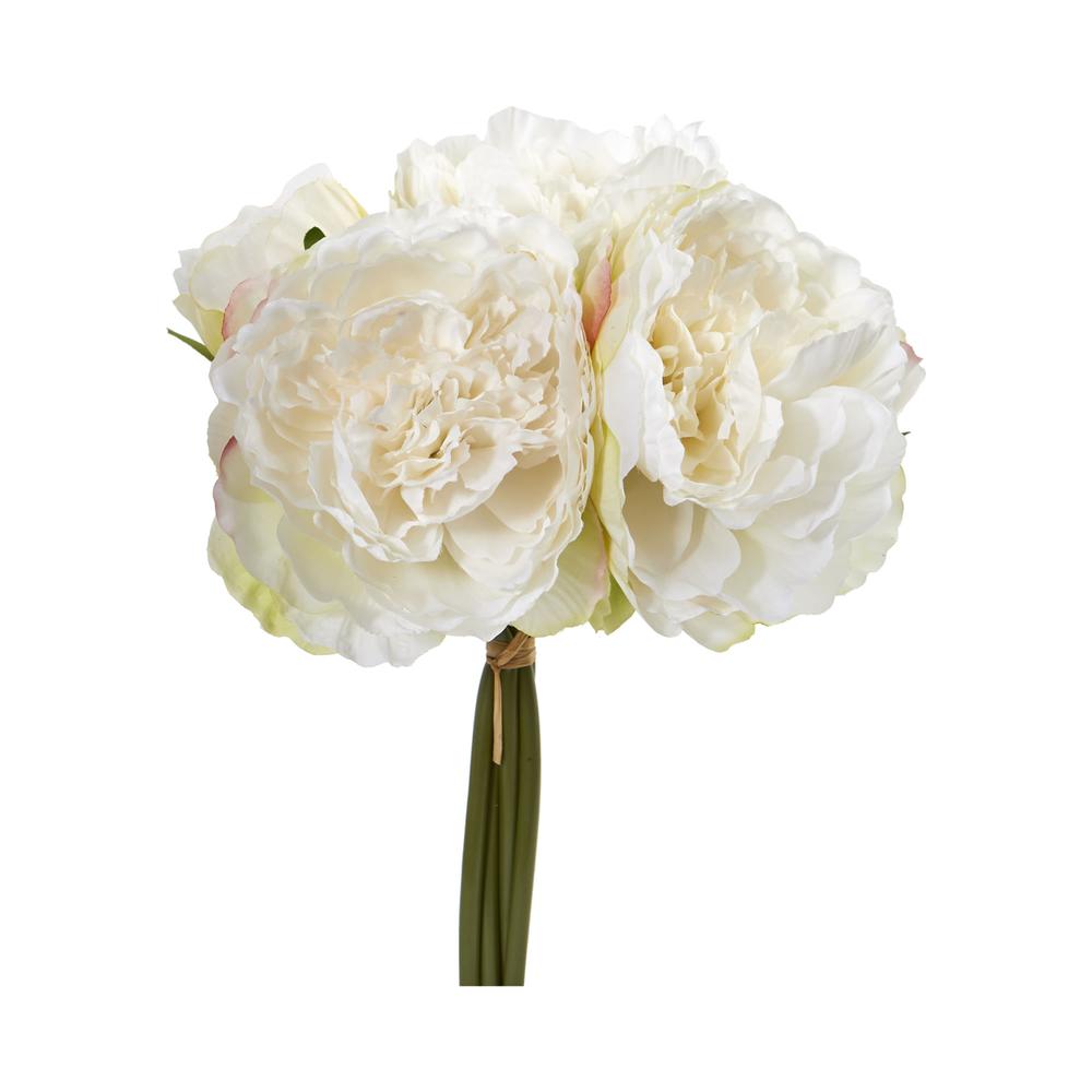 Peony Bouquet Artificial Flower (Set of 6). Picture 1