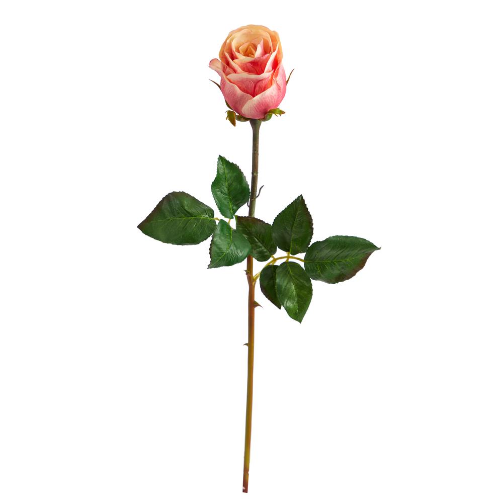 21in. Rose Bud Artificial Flower (Set of 6). Picture 1