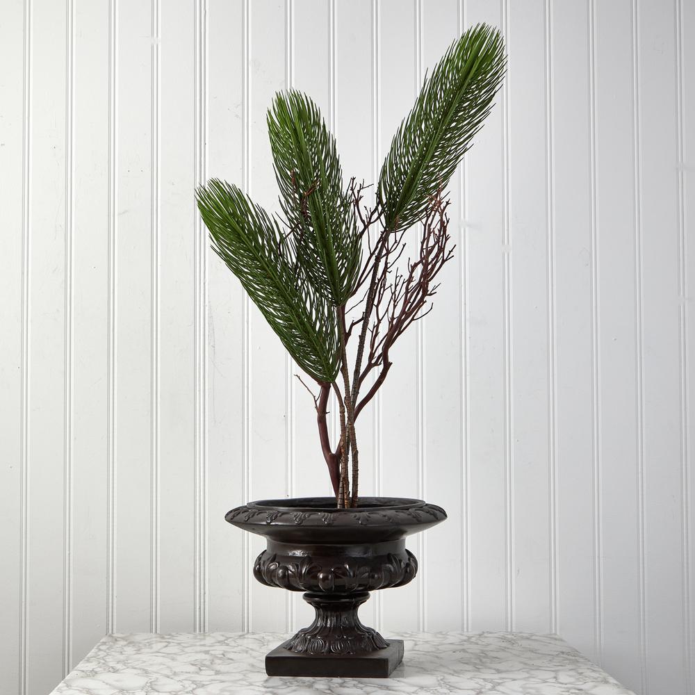 45in. Pine Artificial Flower (Set of 3). Picture 3