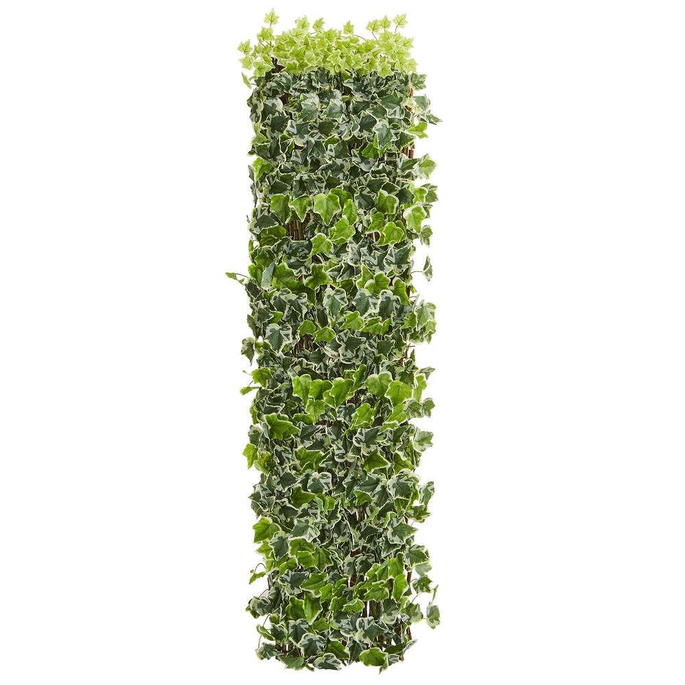 39in. English Ivy Expandable Fence UV Resistant & Waterproof. Picture 3
