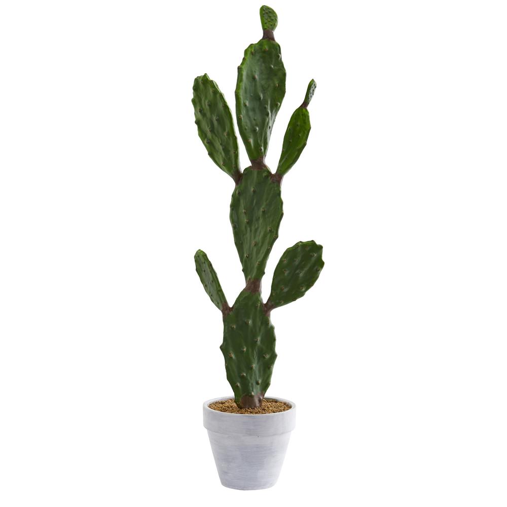 37in. Cactus Artificial Plant. Picture 1
