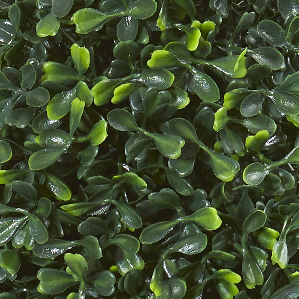 13in. Boxwood Topiary Artificial Plant UV Resistant (Indoor/Outdoor). Picture 2