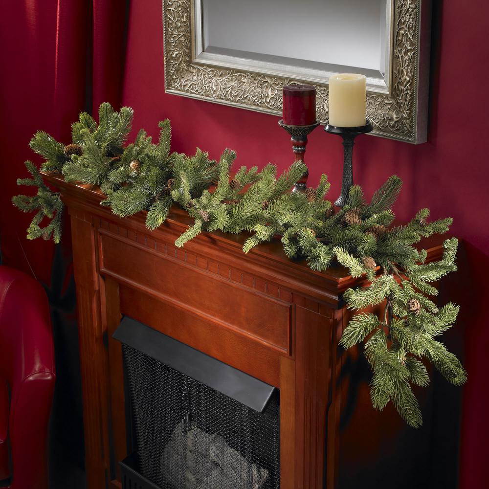60in. Pine & Pinecone Garland. Picture 3