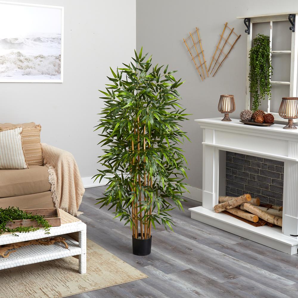 64in. Bamboo Silk Tree. Picture 4
