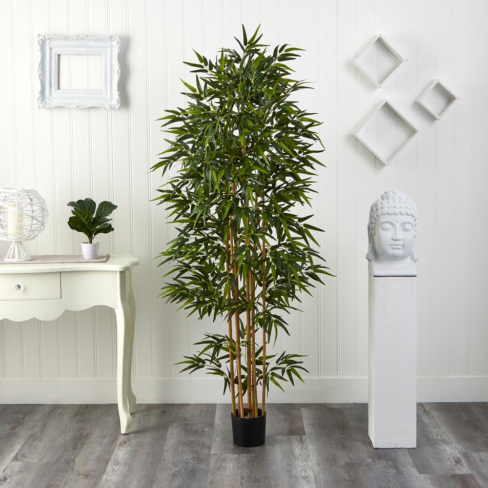 75in. Bamboo Silk Tree. Picture 2