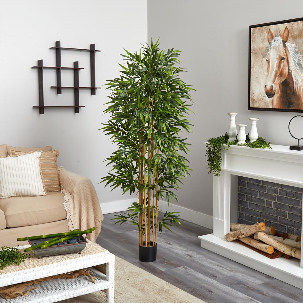75in. Bamboo Silk Tree. Picture 4