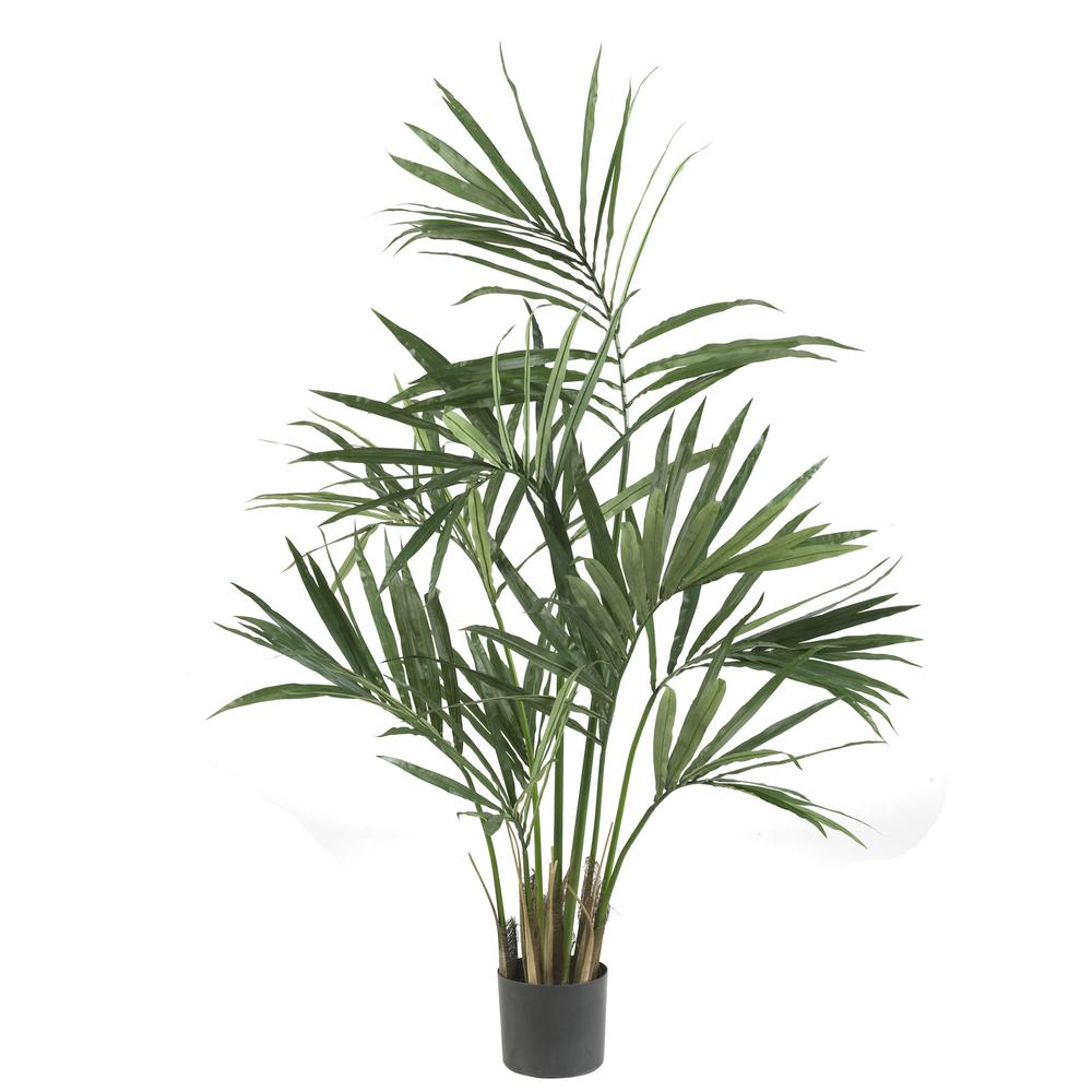 5ft. Kentia Palm Silk Tree, Green. Picture 1