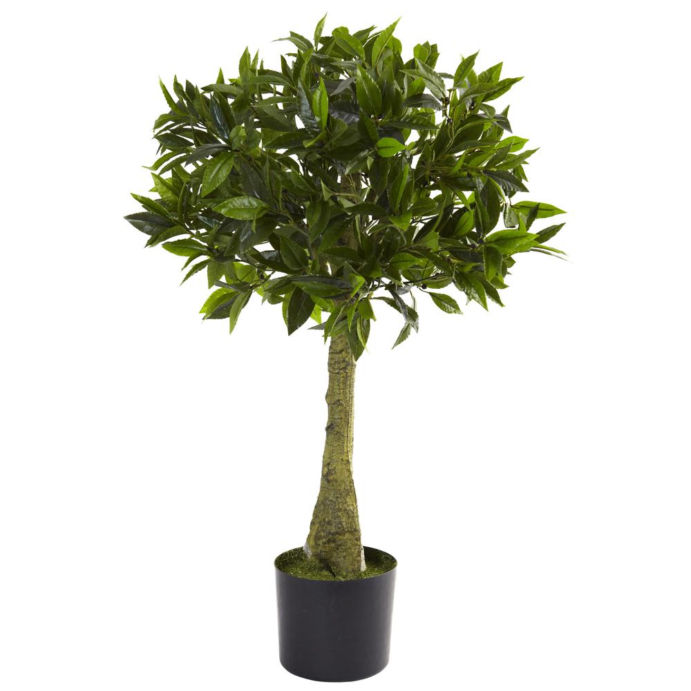 3ft. Bay Leaf Topiary UV Resistant (Indoor/Outdoor). Picture 1