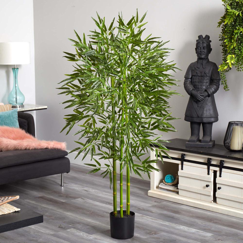 5ft. Bamboo Tree UV Resistant (Indoor/Outdoor). Picture 5