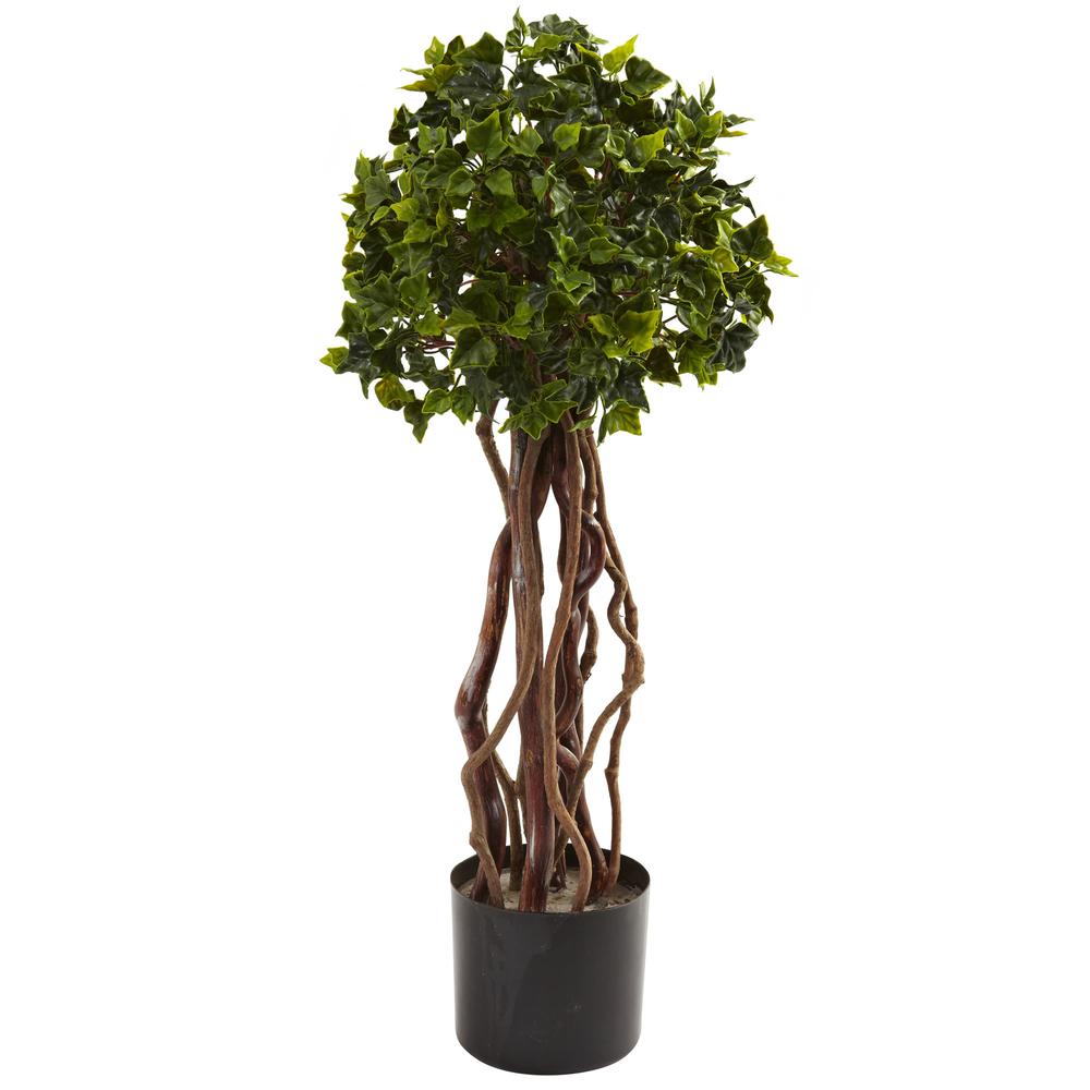 2.5ft. English Ivy Topiary UV Resistant (Indoor/Outdoor). Picture 1