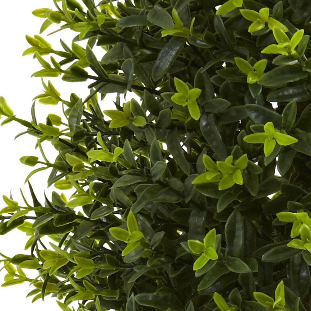 35in. Ixora Topiary UV Resistant (Indoor/Outdoor). Picture 4