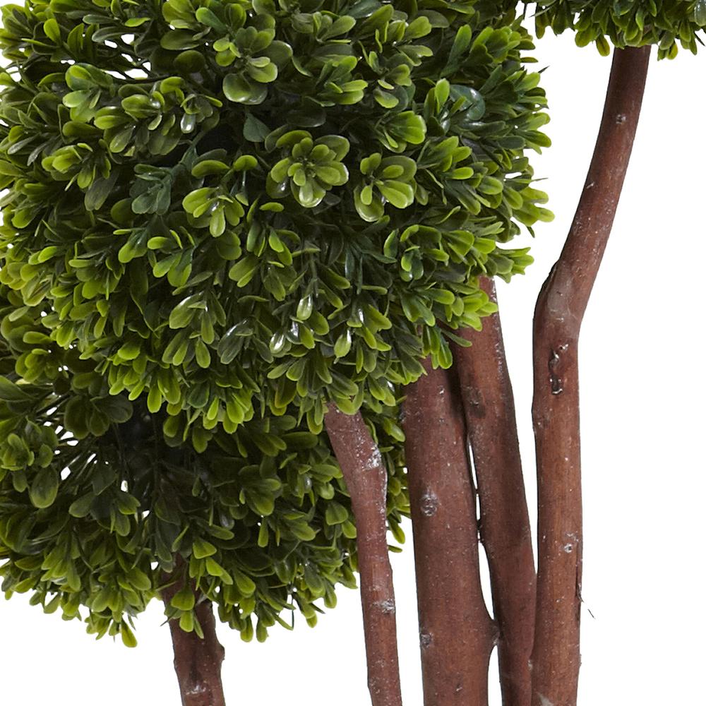 4ft. Boxwood Topiary Tree UV Resistant (Indoor/Outdoor). Picture 3