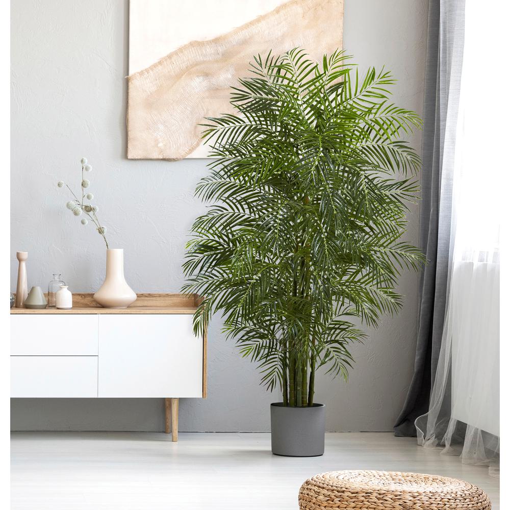 7.5ft. Areca Palm Tree UV Resistant (Indoor/Outdoor). Picture 4