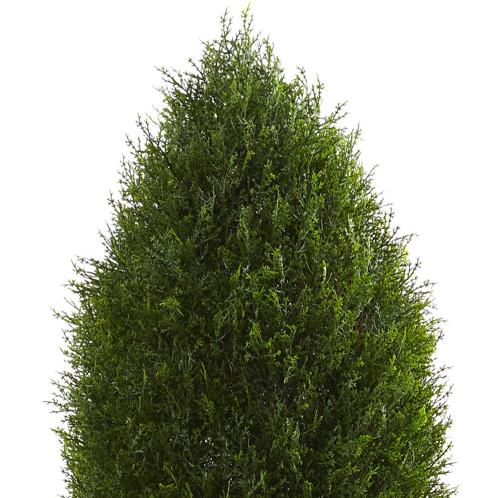 5ft. Cypress Tree UV Resistant (Indoor/Outdoor). Picture 3